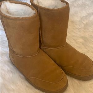 Plymouth Mocs Suede 100% Merino Wool Boots